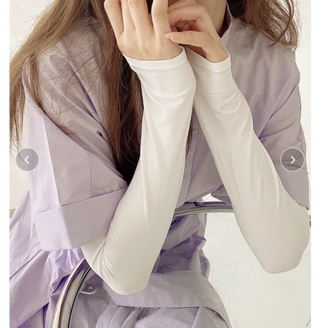♡アームカバー新品未使用 レディースのファッション小物(手袋)の商品写真