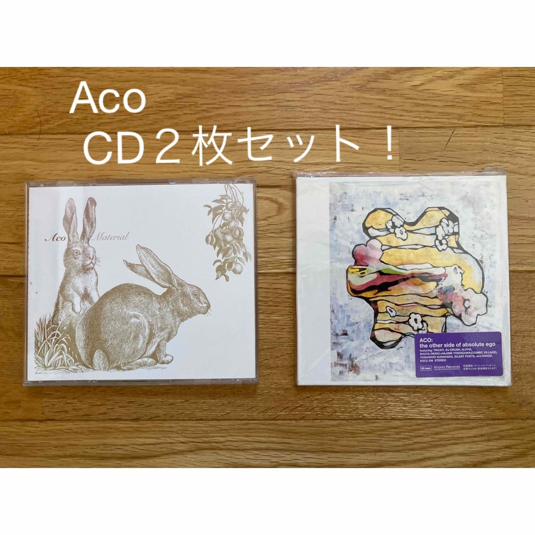 Aco 廃盤レアCD２枚セット！ エンタメ/ホビーのCD(ポップス/ロック(邦楽))の商品写真