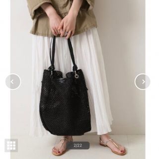 スピックアンドスパン(Spick & Span)の【CHRISTIAN VILLA】CROCHET トートバッグ(トートバッグ)