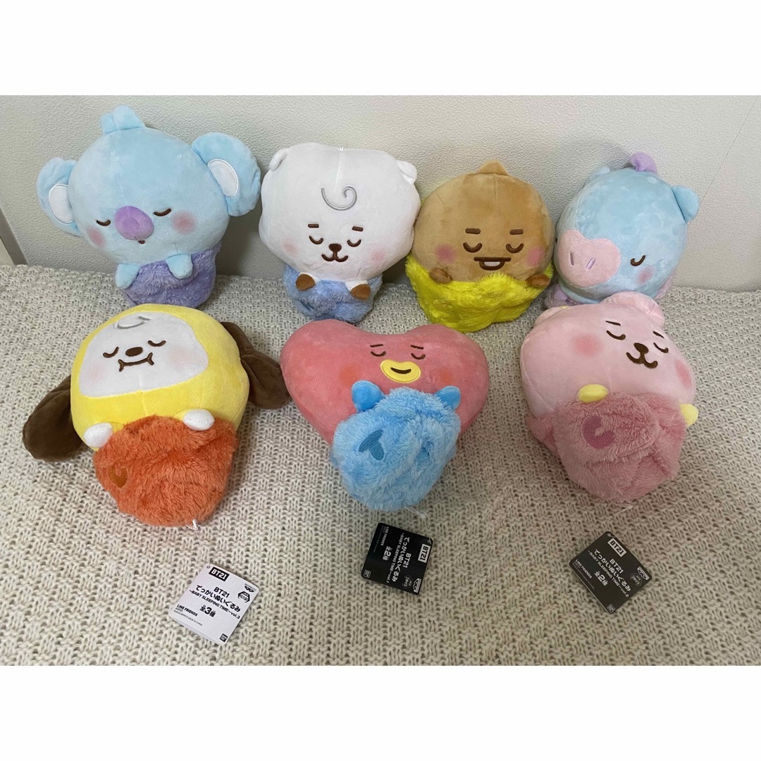 BT21 でっかいぬいぐるみ　7種セット