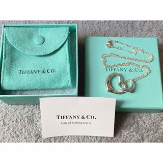 ティファニー(Tiffany & Co.)のティファニー　TIFFANY　ダブルオープンハート　ネックレス(ネックレス)