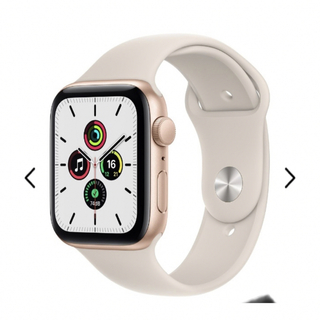 アップルウォッチ(Apple Watch)のアップルウォッチ se セルラー ピンクゴールド 40cm(その他)