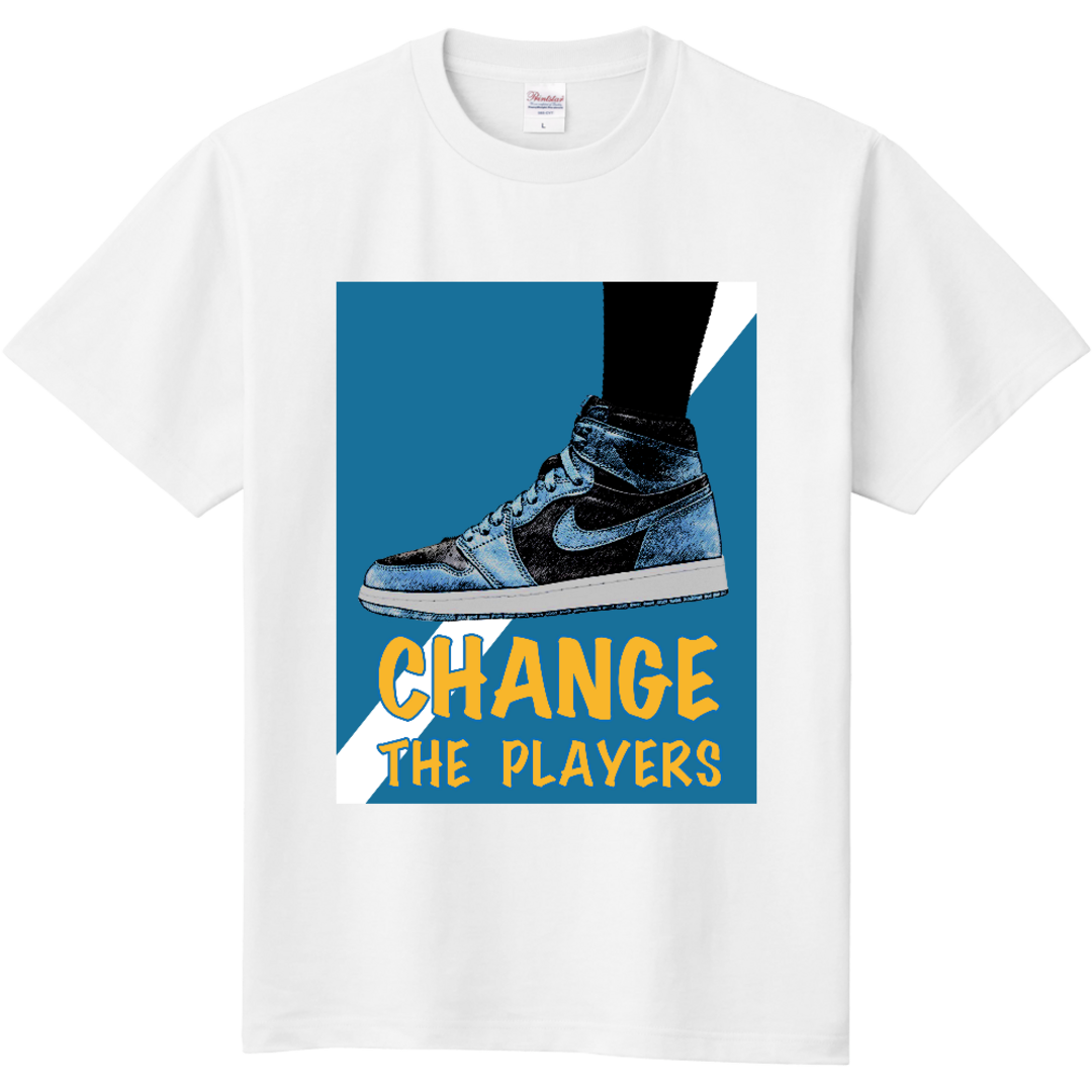 CHANGE THE PLAYERS 選手交代　Tシャツ