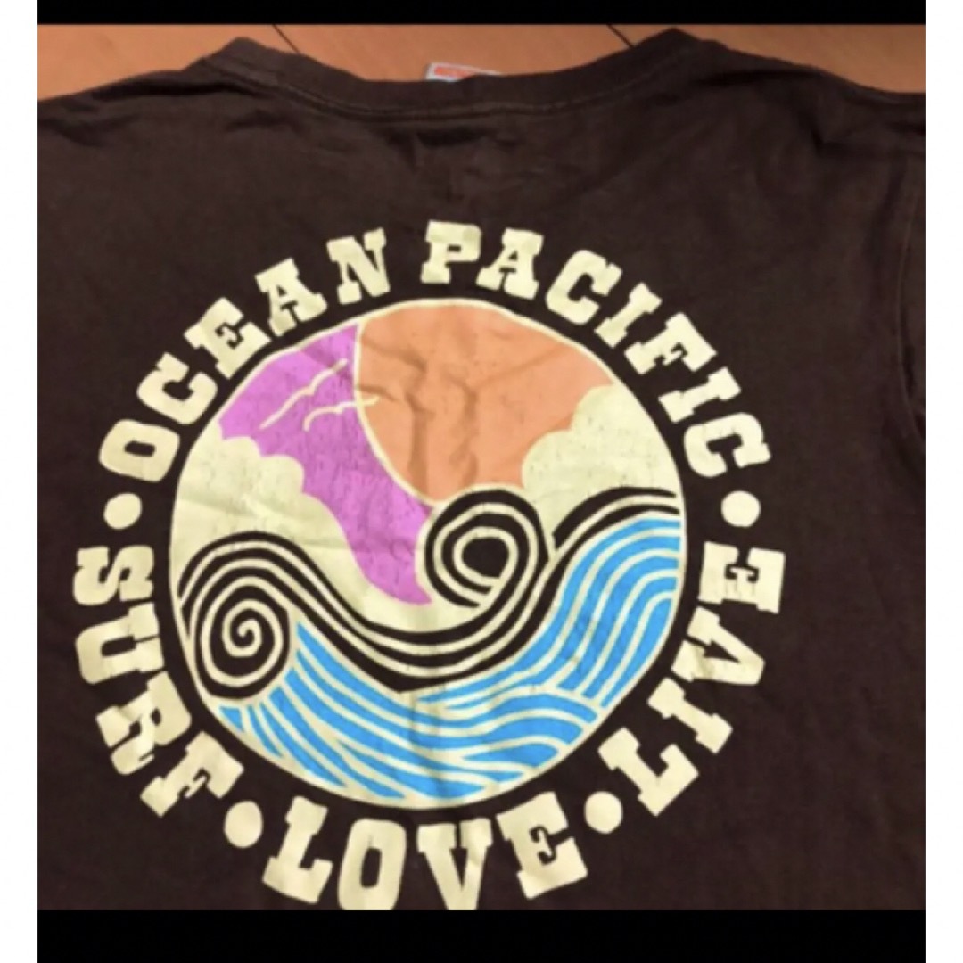 OCEAN PACIFIC(オーシャンパシフィック)のOPサーフラブライブコットンサーフT レディースのトップス(Tシャツ(半袖/袖なし))の商品写真