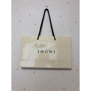 イング(INGNI)の３個セット！INGNI ショップ袋 ショ袋 ショッパー (ショップ袋)