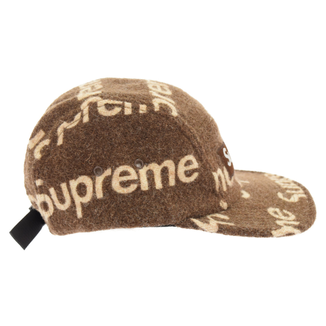 SUPREME シュプリーム 18AW Harris Tweed Camp Cap ハリスツウィード キャンプキャップ ブラウン