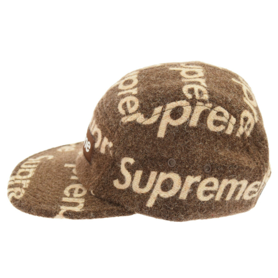 SUPREME シュプリーム 18AW Harris Tweed Camp Cap ハリスツウィード キャンプキャップ ブラウン