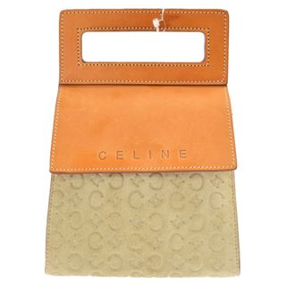 セリーヌ(celine)のCELINE セリーヌ オールド Cブラゾン ミニスェードハンドバッグ ミニトートバッグ ベージュ レディース(その他)