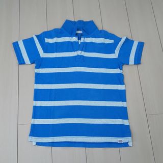 ギャップキッズ(GAP Kids)の★GapKids★ポロシャツ ブルーストライプ★160ｃｍ★中古品(Tシャツ/カットソー)