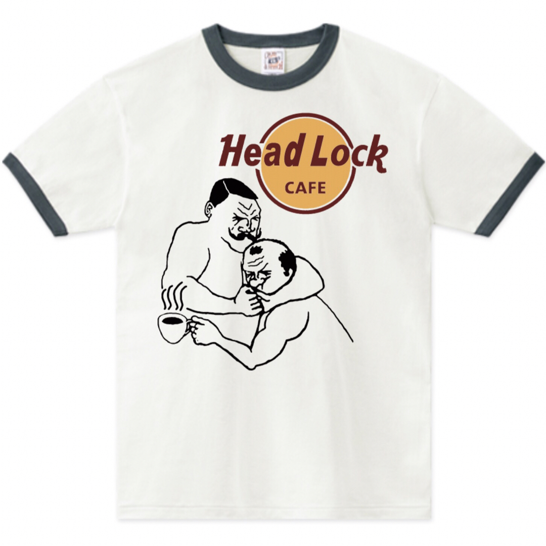 プロレス リンガーTシャツ ハードロックカフェ カールゴッチ ヘッドロック 珈琲 メンズのトップス(Tシャツ/カットソー(半袖/袖なし))の商品写真