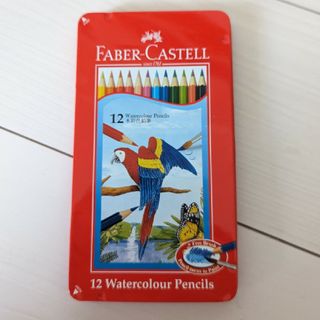 ファーバーカステル(FABER-CASTELL)のFaber-Castell 12 Watercolour Pencils(色鉛筆)