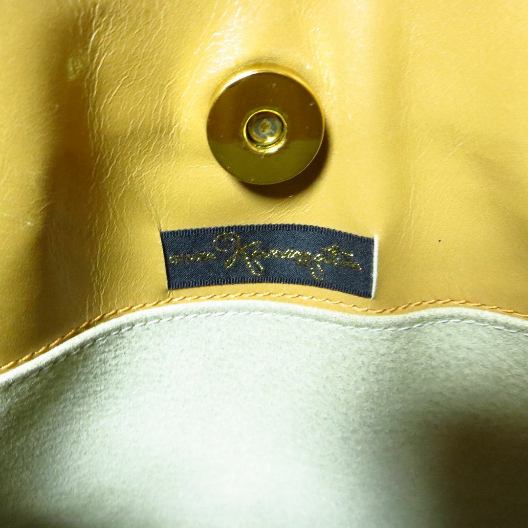 GINZA Kanematsu(ギンザカネマツ)の銀座かねまつ ゴールド チェーンショルダーバック ハンドバッグ アンティーク レディースのバッグ(ハンドバッグ)の商品写真