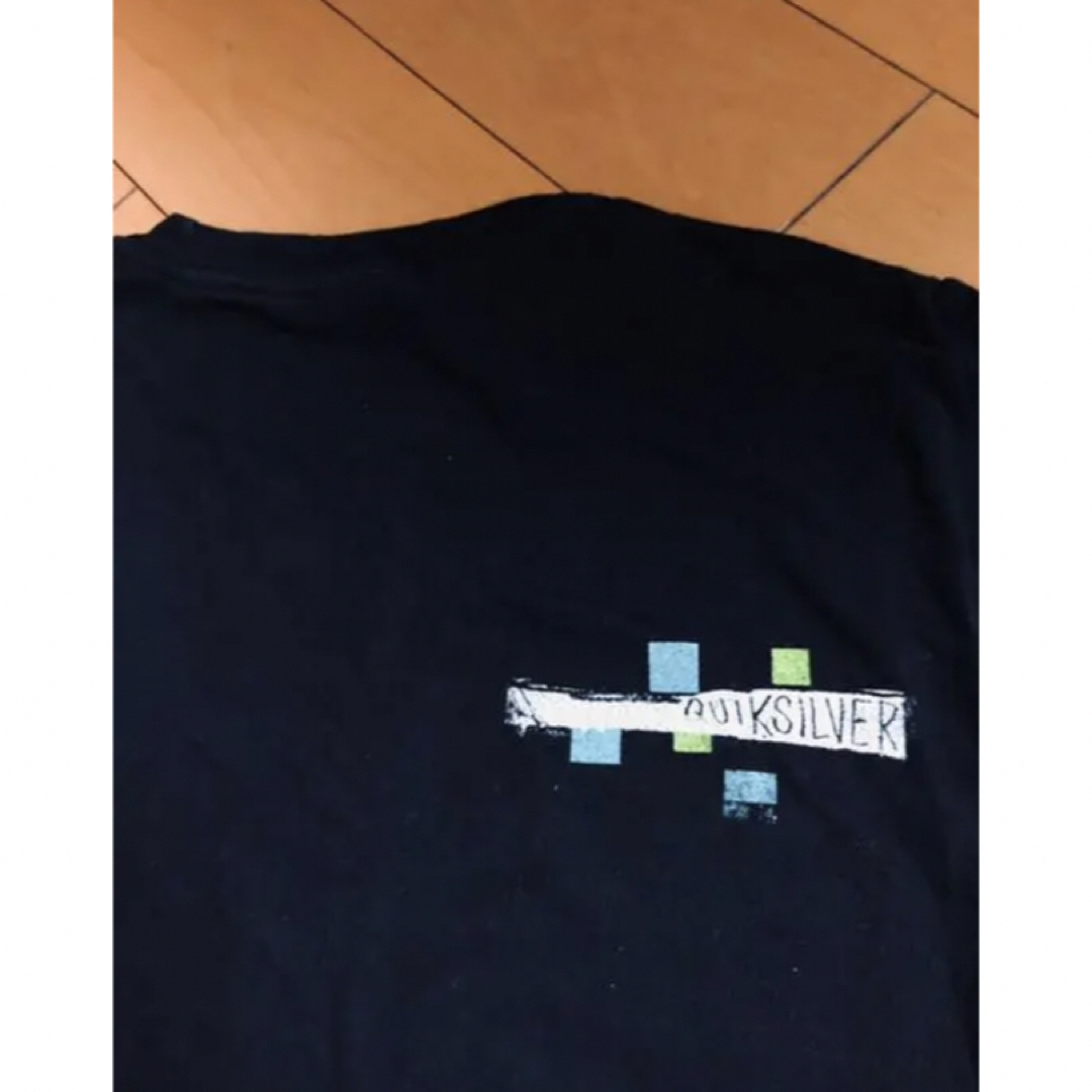 QUIKSILVER(クイックシルバー)のクイックシルバーブラック市松サーフT メンズのトップス(Tシャツ/カットソー(半袖/袖なし))の商品写真