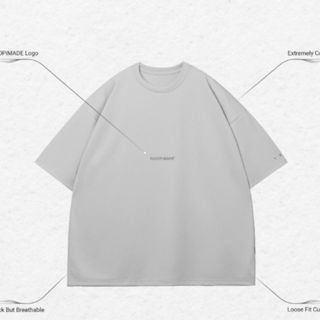 GOOPiMADE 「DE-03」 Oversized Logo Tee (Tシャツ/カットソー(半袖/袖なし))