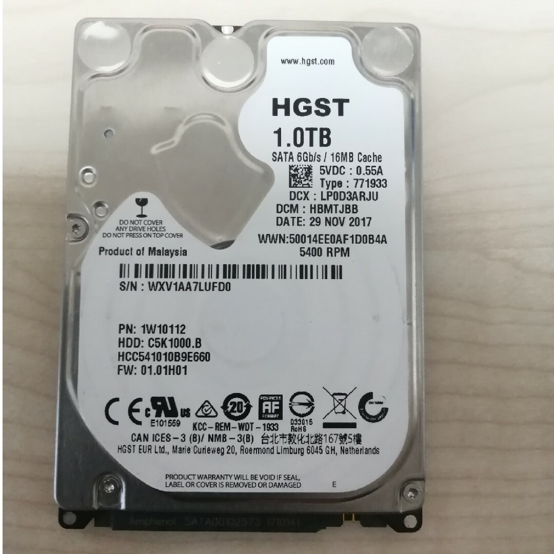 中古HDD 4TB 983 時間 燻ん AVコマンド対応 中古HDD 4TB 983 時間 燻ん AVコマンド対応