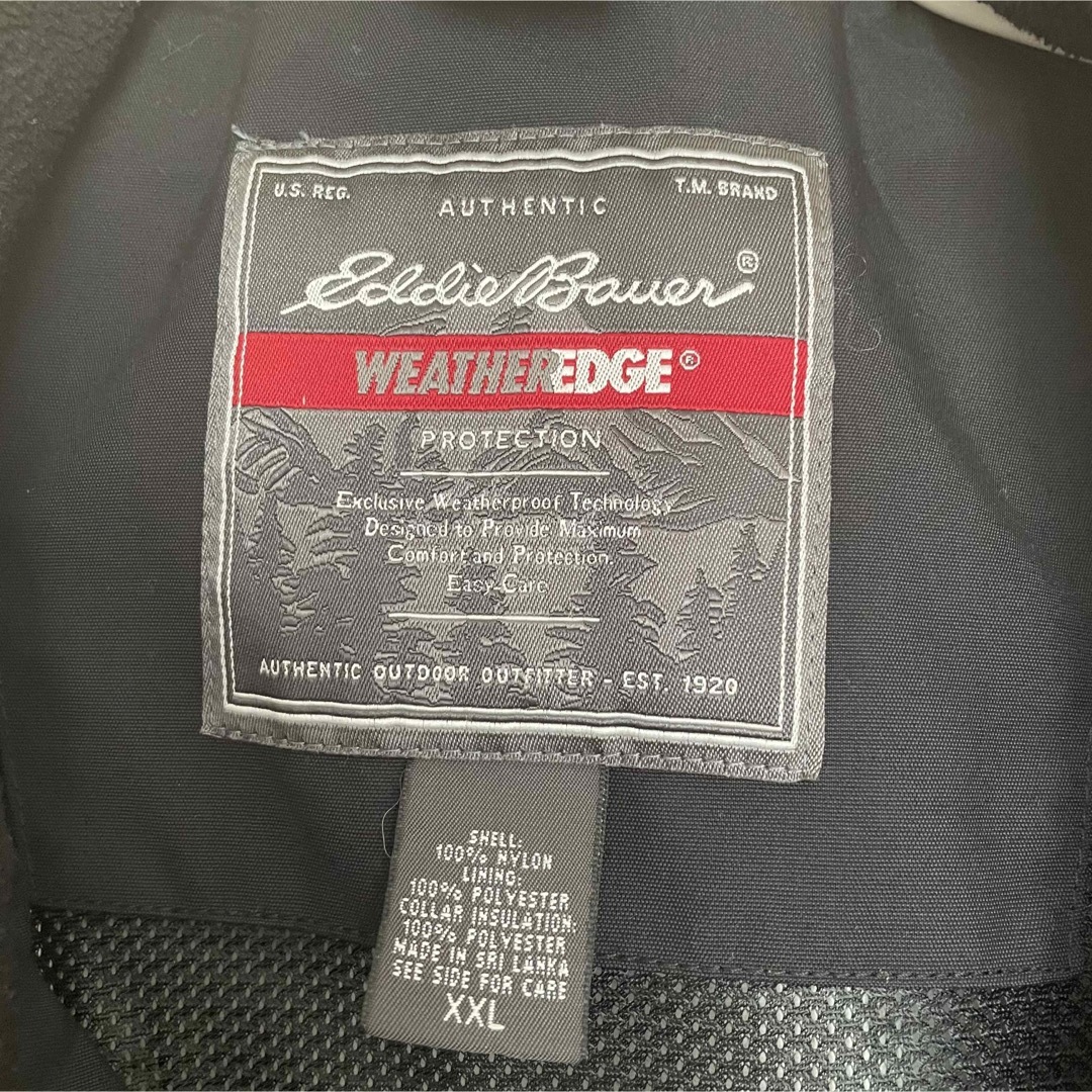 Eddie Bauer(エディーバウアー)のEddie Bauer エディバウアー　マウンテンジャケット　テック　XXL メンズのジャケット/アウター(マウンテンパーカー)の商品写真