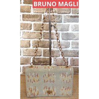 ブルーノマリ(BRUNOMAGLI)のBRUNO MAGLI ブルーノマリ チェーンショルダー ワンショルダー(ショルダーバッグ)