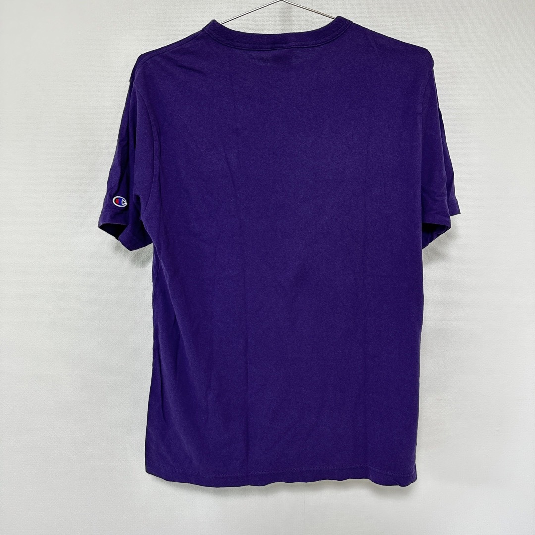 Champion(チャンピオン)のチャンピオン 紫 Tシャツ XL メンズのトップス(Tシャツ/カットソー(半袖/袖なし))の商品写真