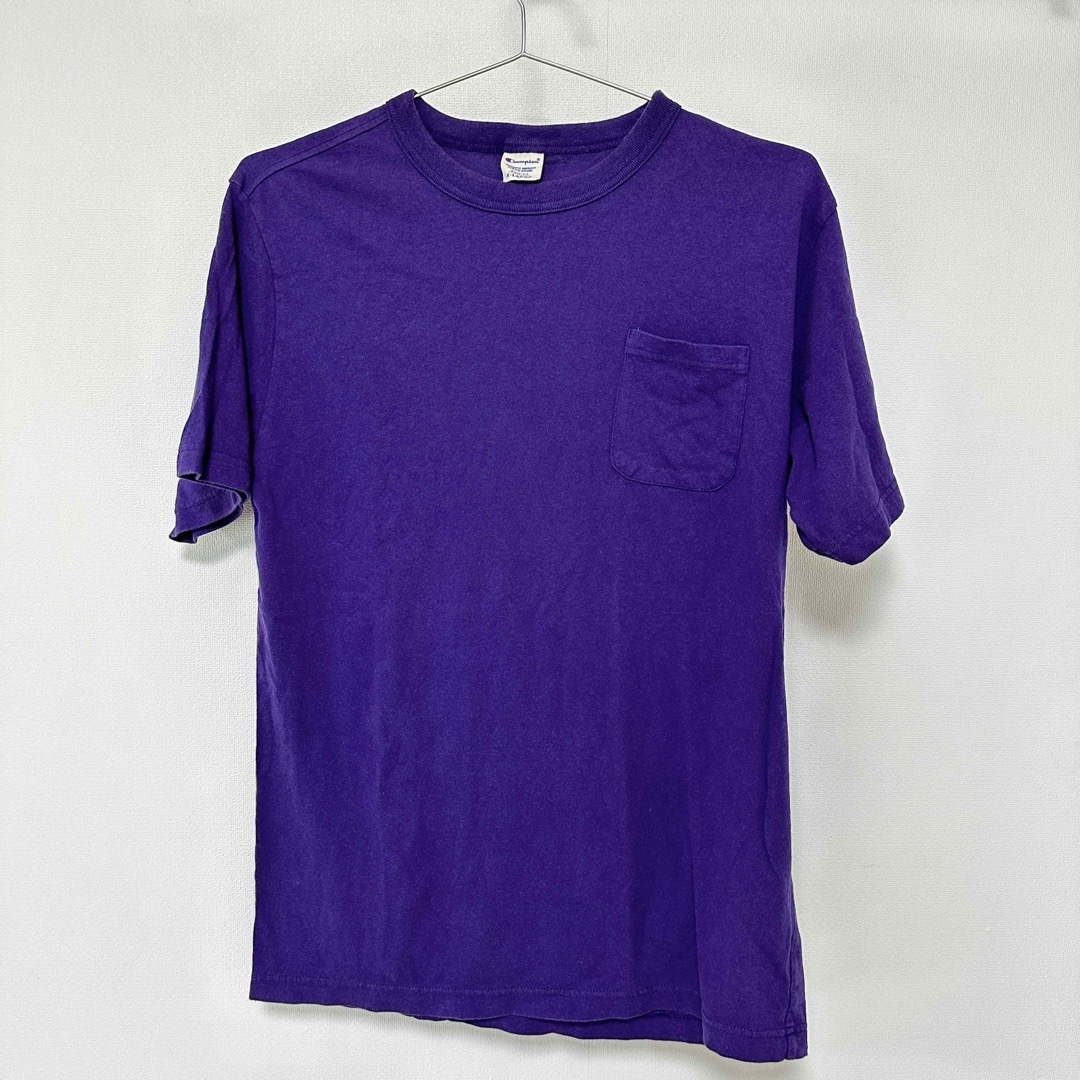 Champion(チャンピオン)のチャンピオン 紫 Tシャツ XL メンズのトップス(Tシャツ/カットソー(半袖/袖なし))の商品写真