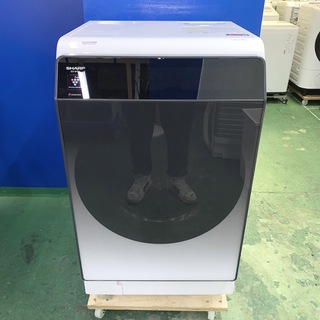 シャープ(SHARP)の⭐️SHARP⭐️ドラム式洗濯乾燥機2022年11kg自動投入大阪市近郊配送無料(洗濯機)