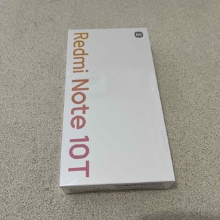 Redmi Note 10T 新品 未使用(スマートフォン本体)