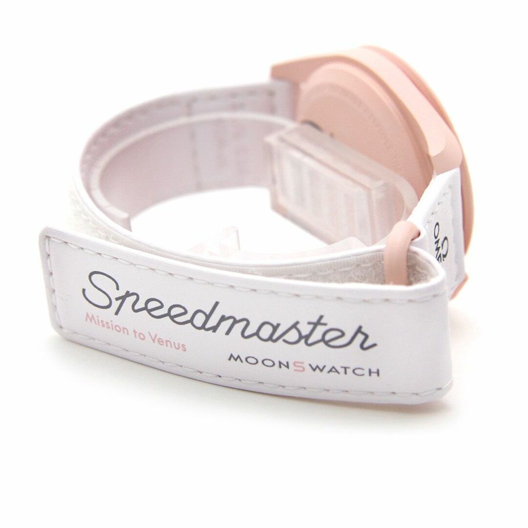 swatch(スウォッチ)のほぼ未使用 オメガ×スウォッチ 腕時計 ヴィーナス SO33P100 白文字盤 レディースのファッション小物(腕時計)の商品写真
