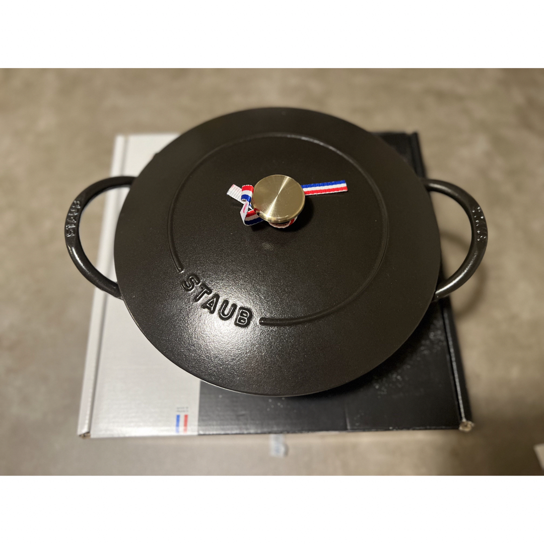 年間ランキング6年連続受賞】 激レア 新品 staub wok ストウブ