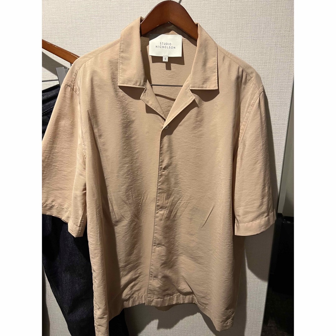 未使用品】STUDIO NICHOLSON スタジオニコルソン レーヨンシャツ