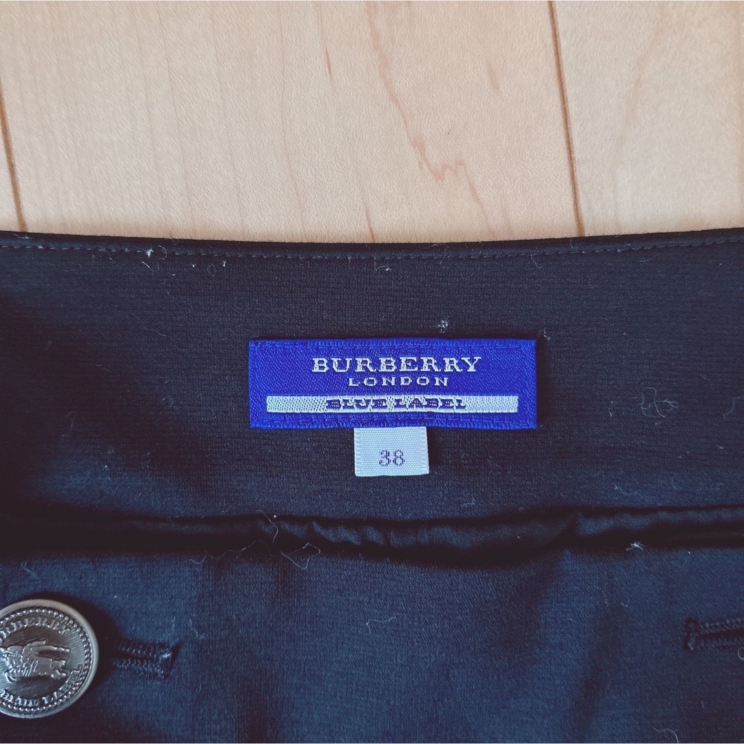 BURBERRY BLUE LABEL(バーバリーブルーレーベル)の【美品】♡バーバリーブルーレーベル♡ミニキュロットスカート♡ブラック♡ レディースのパンツ(キュロット)の商品写真