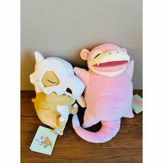 もっちりぬいぐるみ Pokemon Sleep おやすみカラカラ、ヤドンセットの