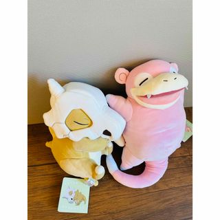 もっちりぬいぐるみ Pokemon Sleep おやすみカラカラ、ヤドンセット