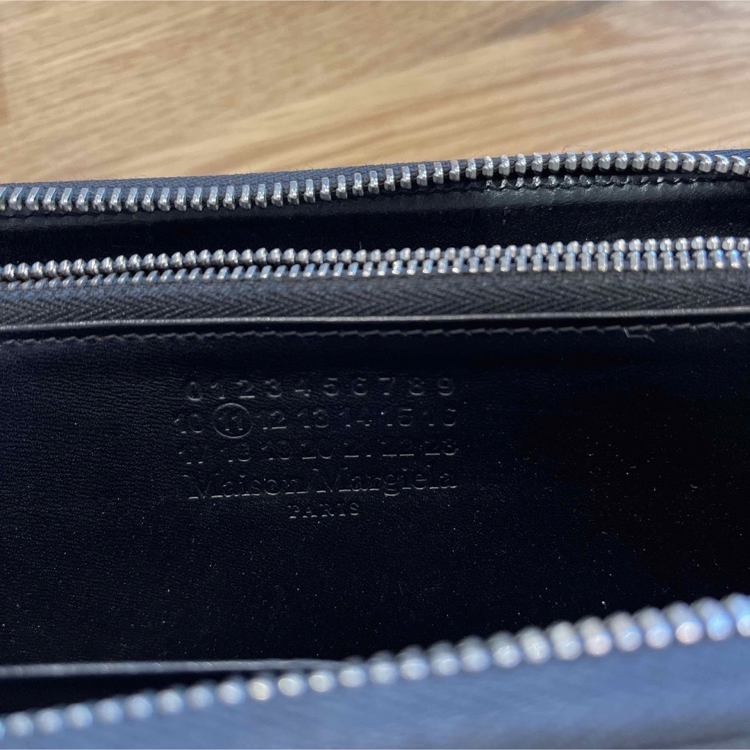 メゾンマルジェラ　17AW L-Zip Long Wallet ブラック