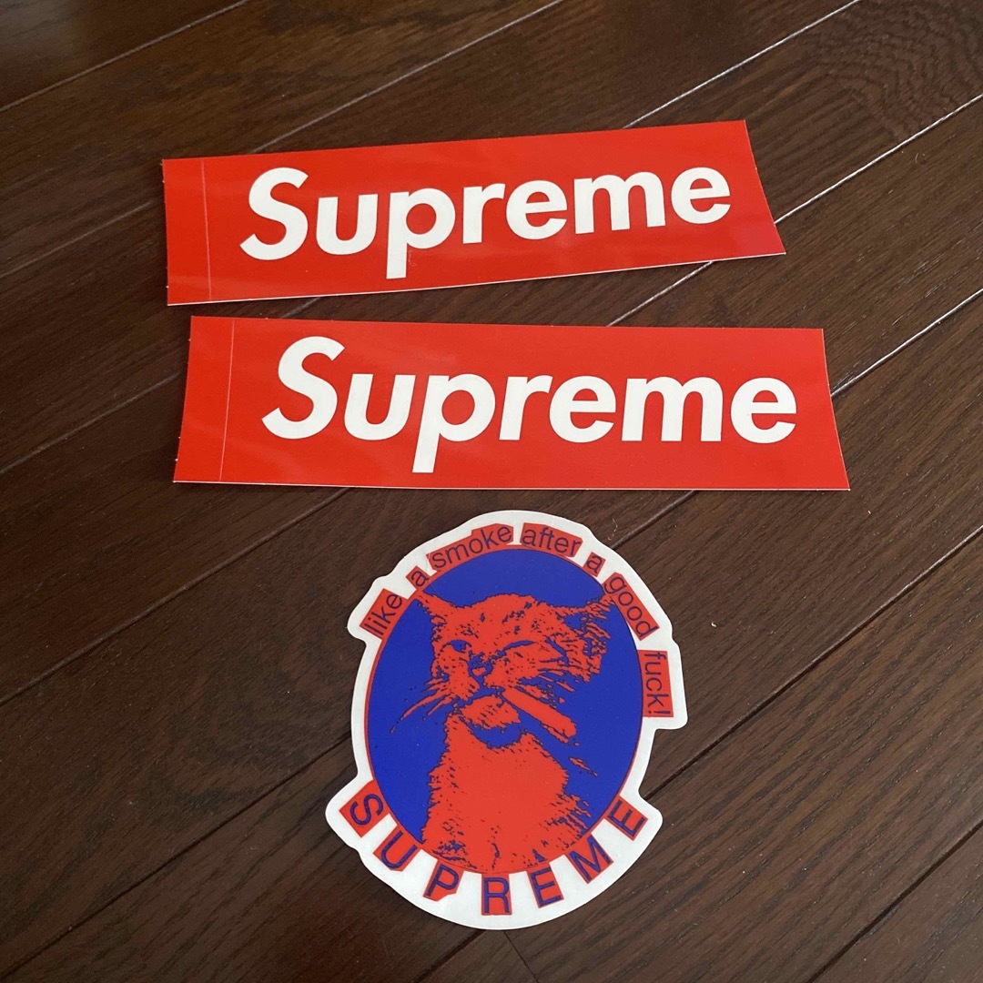 Supreme 非売品ステッカー３枚セットSupremeボックスロゴ シュプリームboxlogoの通販 by SS｜シュプリームならラクマ