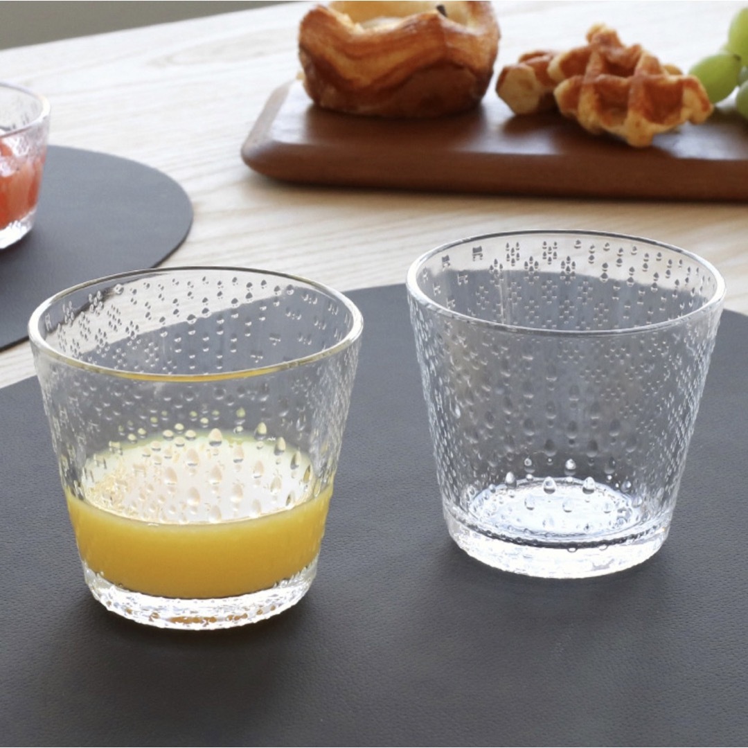 iittala(イッタラ)の新品　イッタラ　ツンドラ　クリア　タンブラー 290ml 2個 ペア コップ インテリア/住まい/日用品のキッチン/食器(グラス/カップ)の商品写真