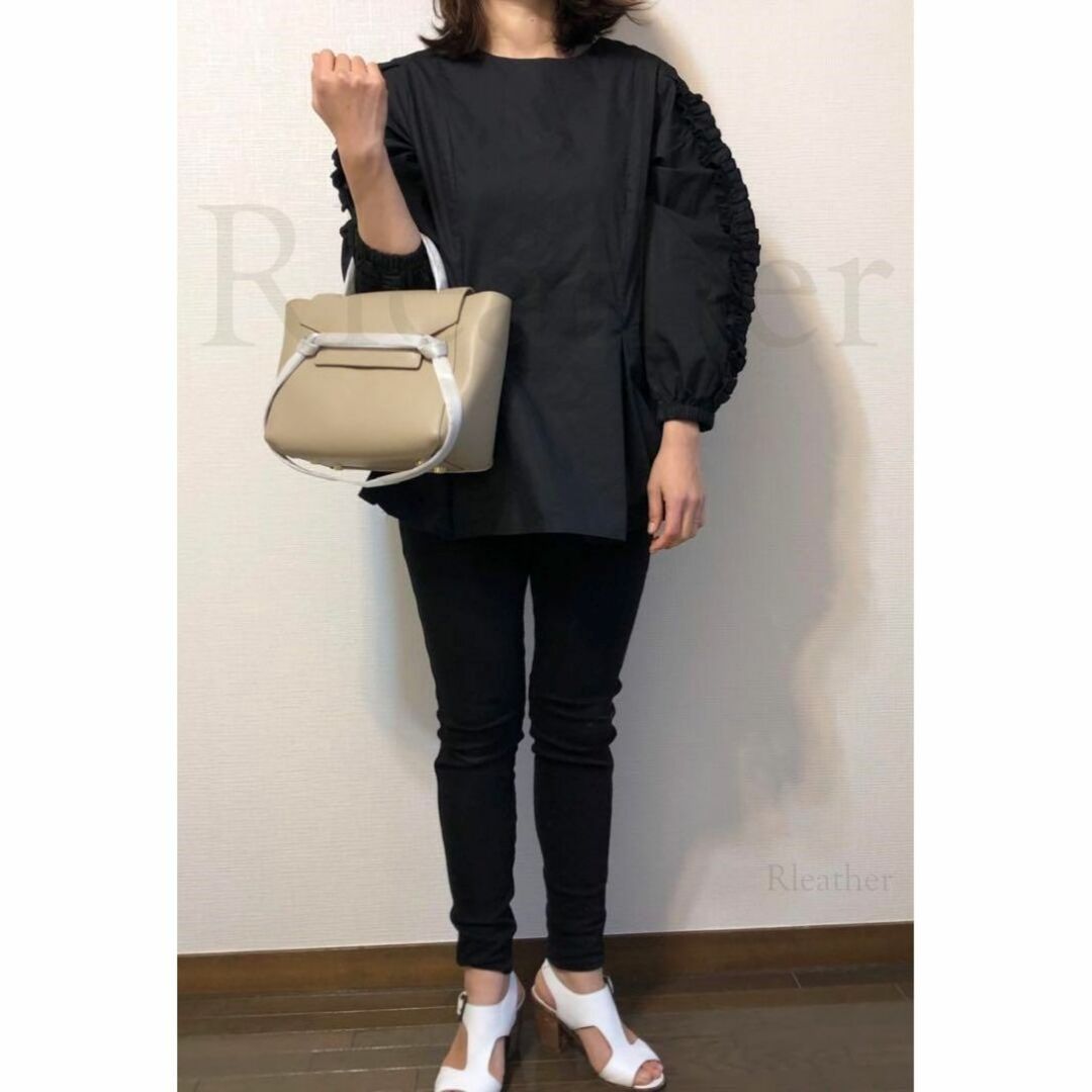 本革 牛革 ハンドバッグ ショルダーバッグ 斜めがけ #308 - ハンドバッグ