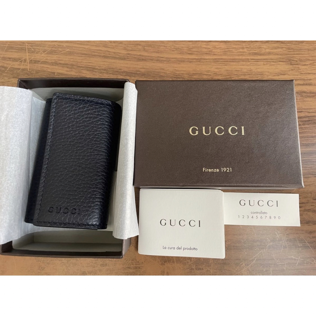 Gucci - 【新品未使用】GUCCI キーケース ブラックの通販 by すみれ's