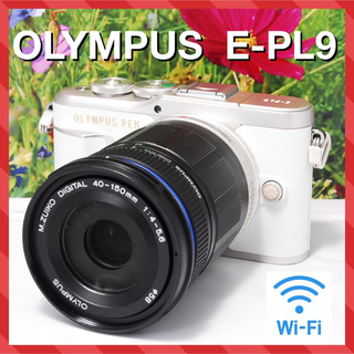 オリンパス(OLYMPUS)の❤️WIFI 転送OK❤️高画質❤️軽量コンパクト❤️オリンパス E-PL9❤️(デジタル一眼)