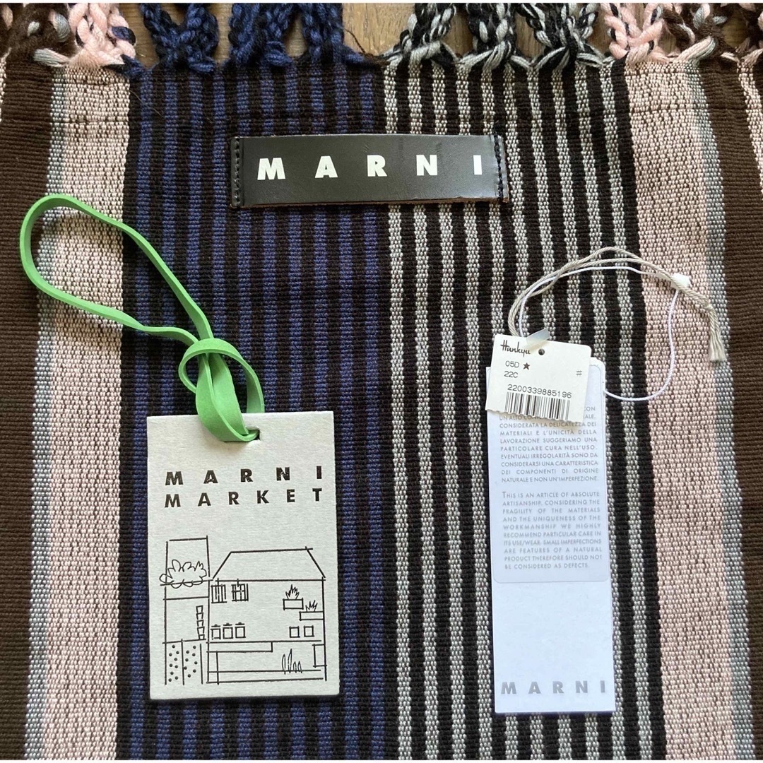 MARNI FLOWER CAFE マルニハンモックバッグ　阪急オンライン購入品