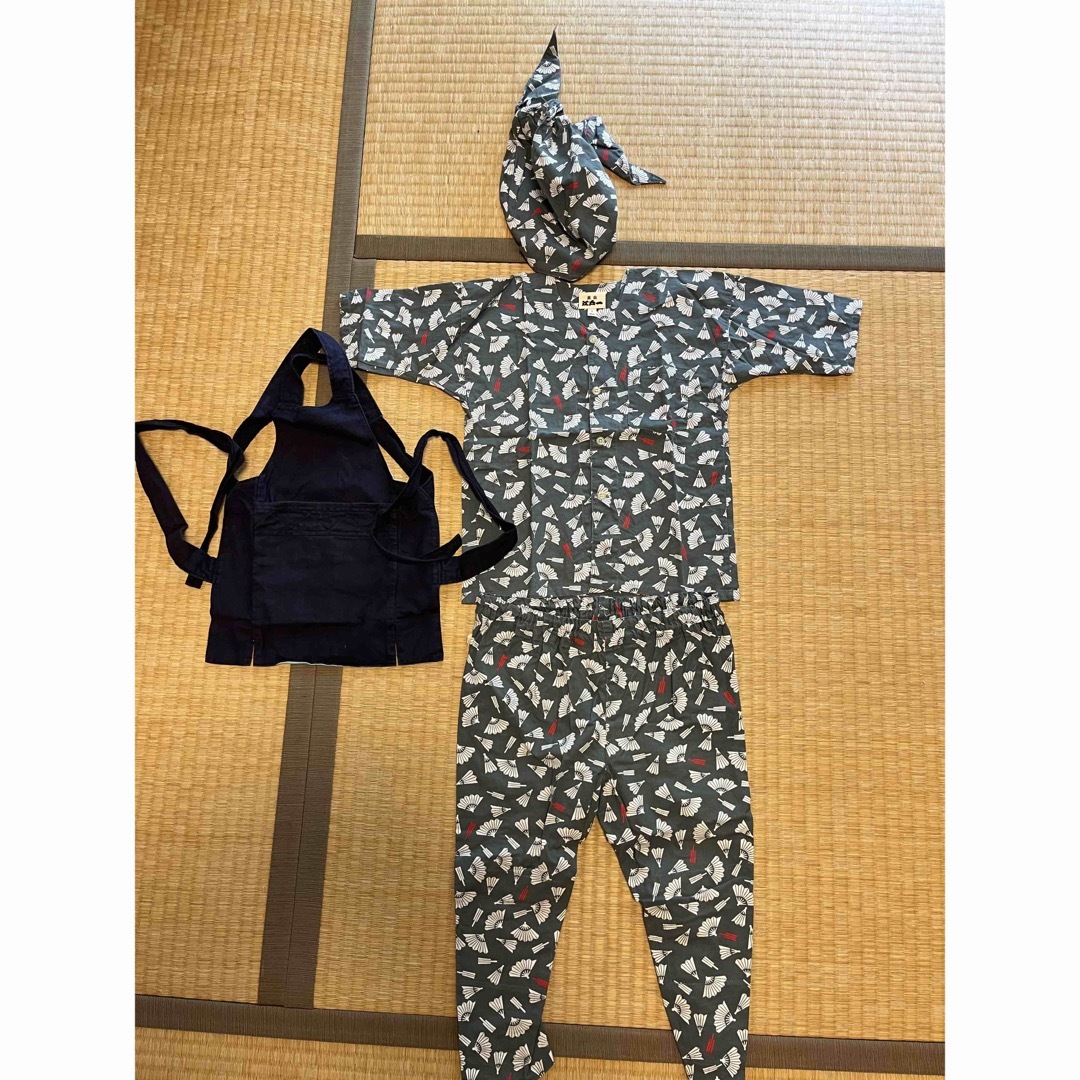 エドイチ 江戸一 子供用 祭りセット 95㎝ キッズ/ベビー/マタニティのキッズ服男の子用(90cm~)(その他)の商品写真