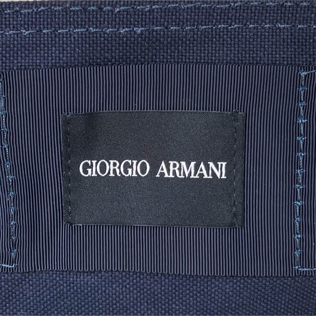 Giorgio Armani   新品タグ付♡A4♡大容量♡GIORGIO ARMANI ビッグロゴ