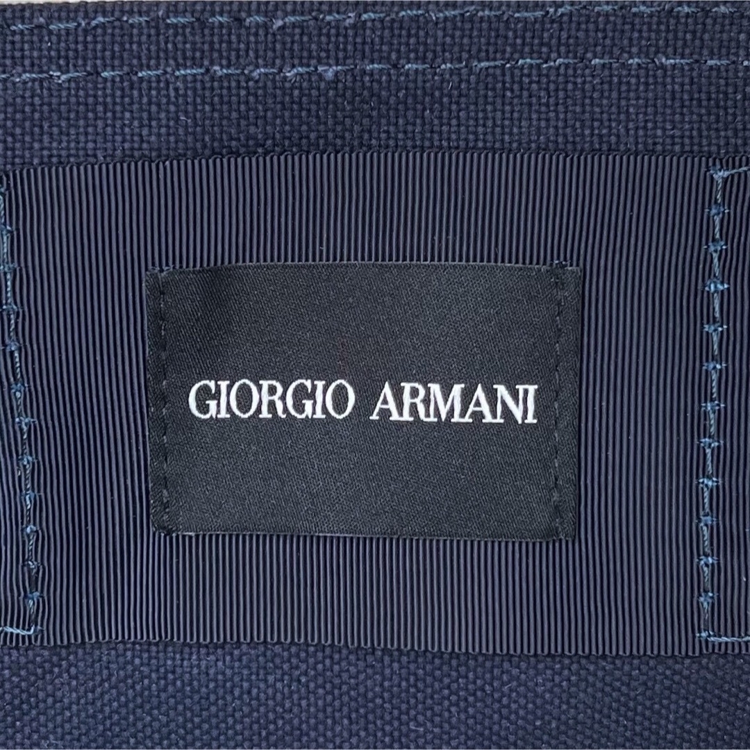 新品タグ付♡A4♡大容量♡GIORGIO ARMANI ビッグロゴ トートバッグ 7