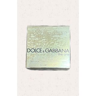 ドルチェアンドガッバーナ(DOLCE&GABBANA)のDOLCE & GABBANA the one 50ml 新品未使用　未開封(香水(女性用))