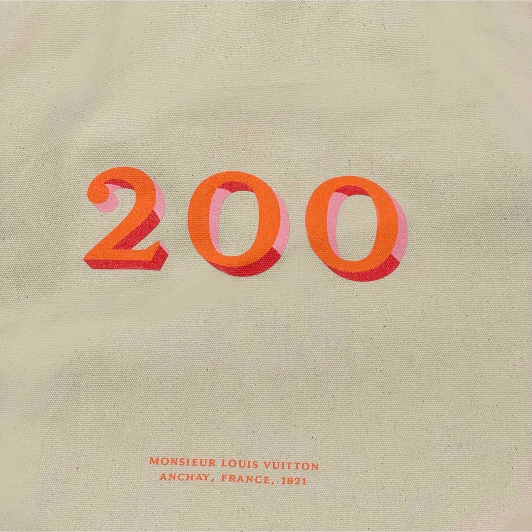 Louis Vuitton 200周年 Tote Bag Orange 3