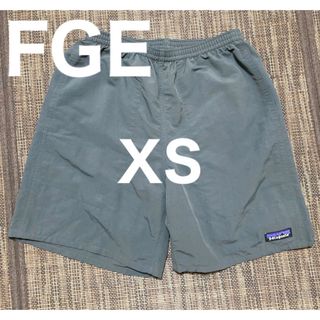 パタゴニア(patagonia)のパタゴニア　バギーズロング　7インチ　XSサイズ　グレー　FGE(ショートパンツ)