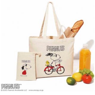 ピーナッツ(PEANUTS)のPEANUTS ピーナッツ　トートバッグ＆巾着セット(トートバッグ)