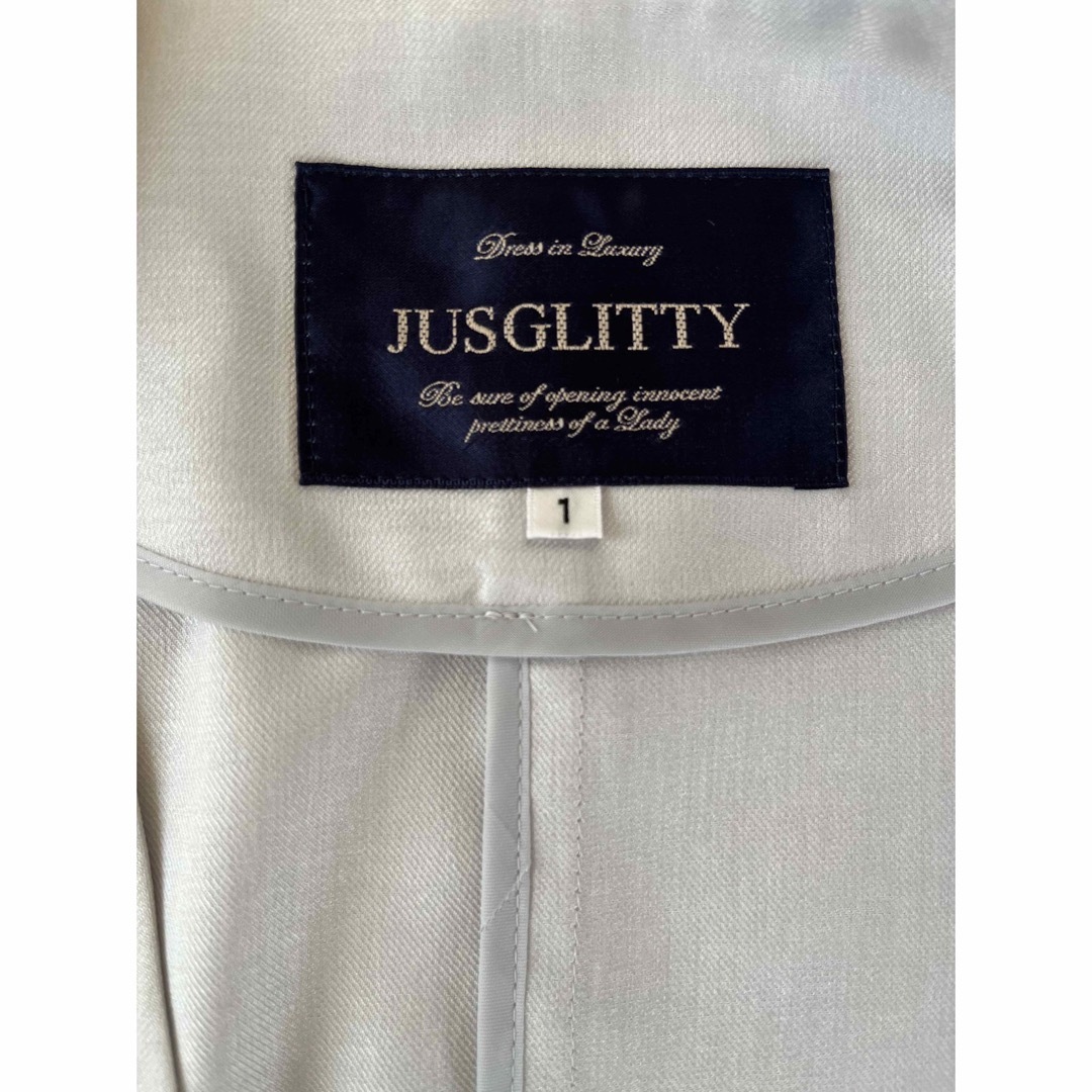 JUSGLITTY(ジャスグリッティー)のJUSGLITTY サマージャケット レディースのジャケット/アウター(ノーカラージャケット)の商品写真