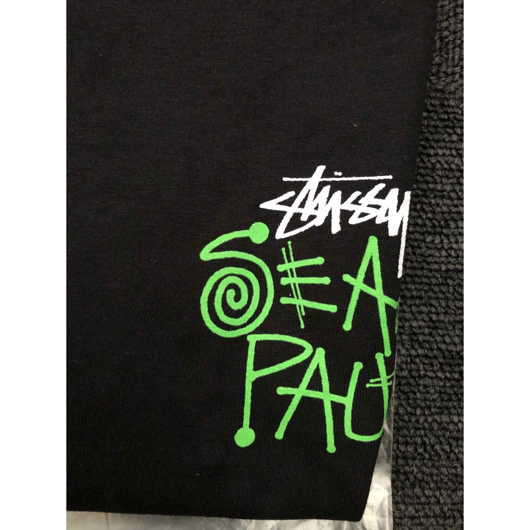 【新品】STUSSY & SEAN PAUL 背全面ロゴプリントTシャツ