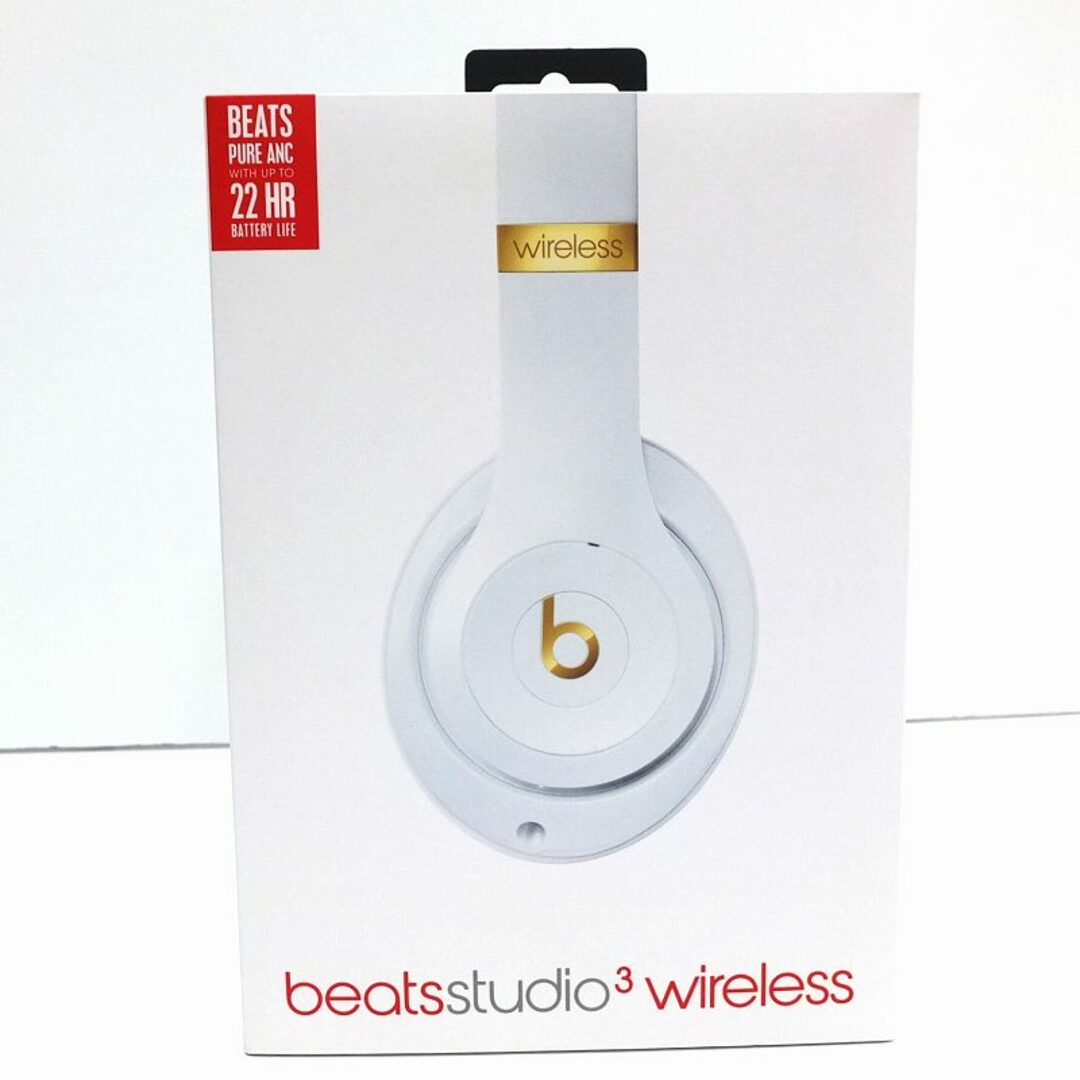 Beats Studio3 ヘッドホン ホワイトJA-17360