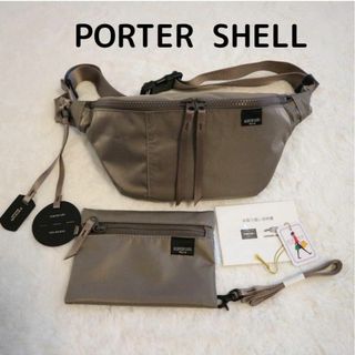 ポーター(PORTER)の未使用★PORTER / SHELL  WAIST BAG(ボディバッグ/ウエストポーチ)