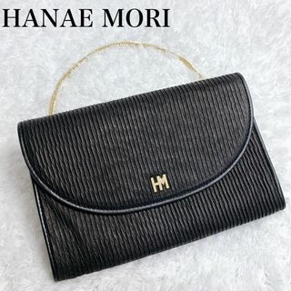 ハナエモリ(HANAE MORI)のハナエモリ　HANAE MORI　ショルダーバッグ　ゴージャス ブラック 金(ショルダーバッグ)